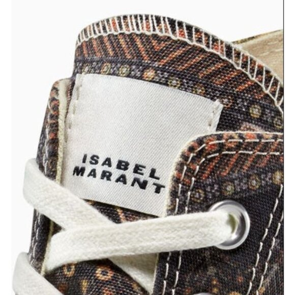 ⭐Converse x Isabel Marant Chuck 70 Hi Sz 8 Men's Shoes Black Vanilla Ice A14800C - Picture 10 of 14